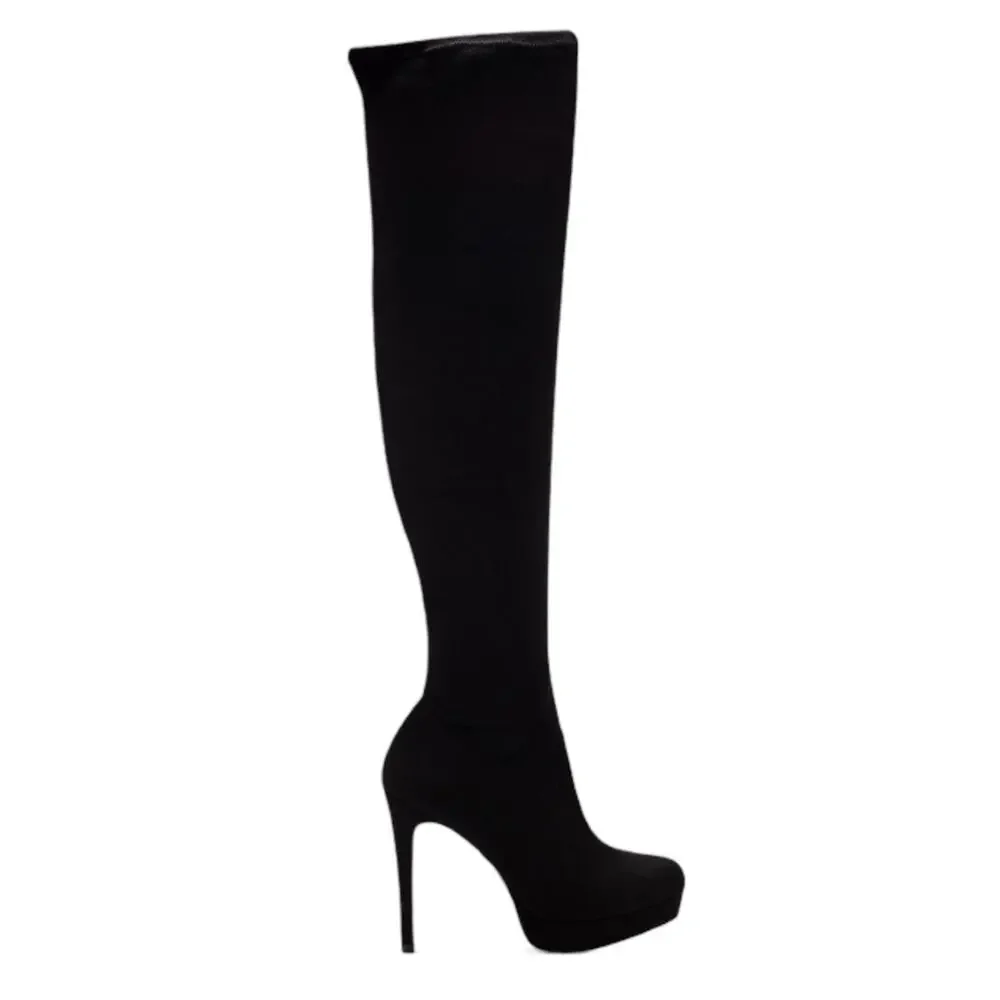 Thalia Sodi Women's Clarissa Over The Knee Boots Black Size 9 1/2